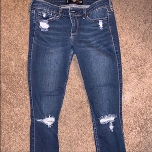Two pairs of Hollister jeans